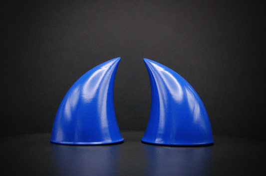 Babylon Blue Imp Horns - Gloss - Haus of Brimstone - 