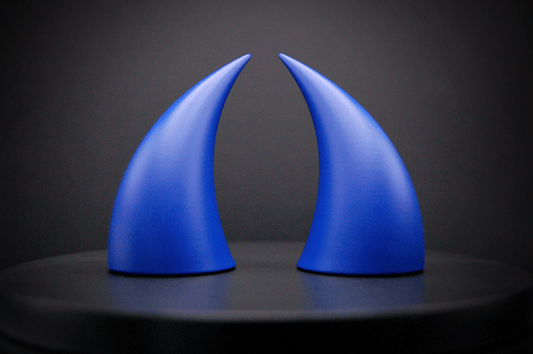 Babylon Blue Incubus Horns - Matte - Haus of Brimstone - 