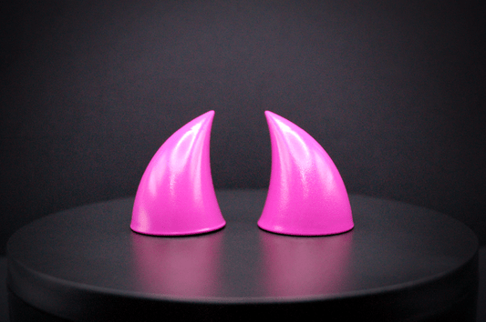 Barbed Pink Imp Horns - Gloss - Haus of Brimstone - 