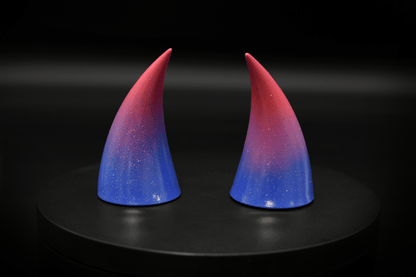 Bisexual Pride Incubus Horns - Glitter - Haus of Brimstone - 